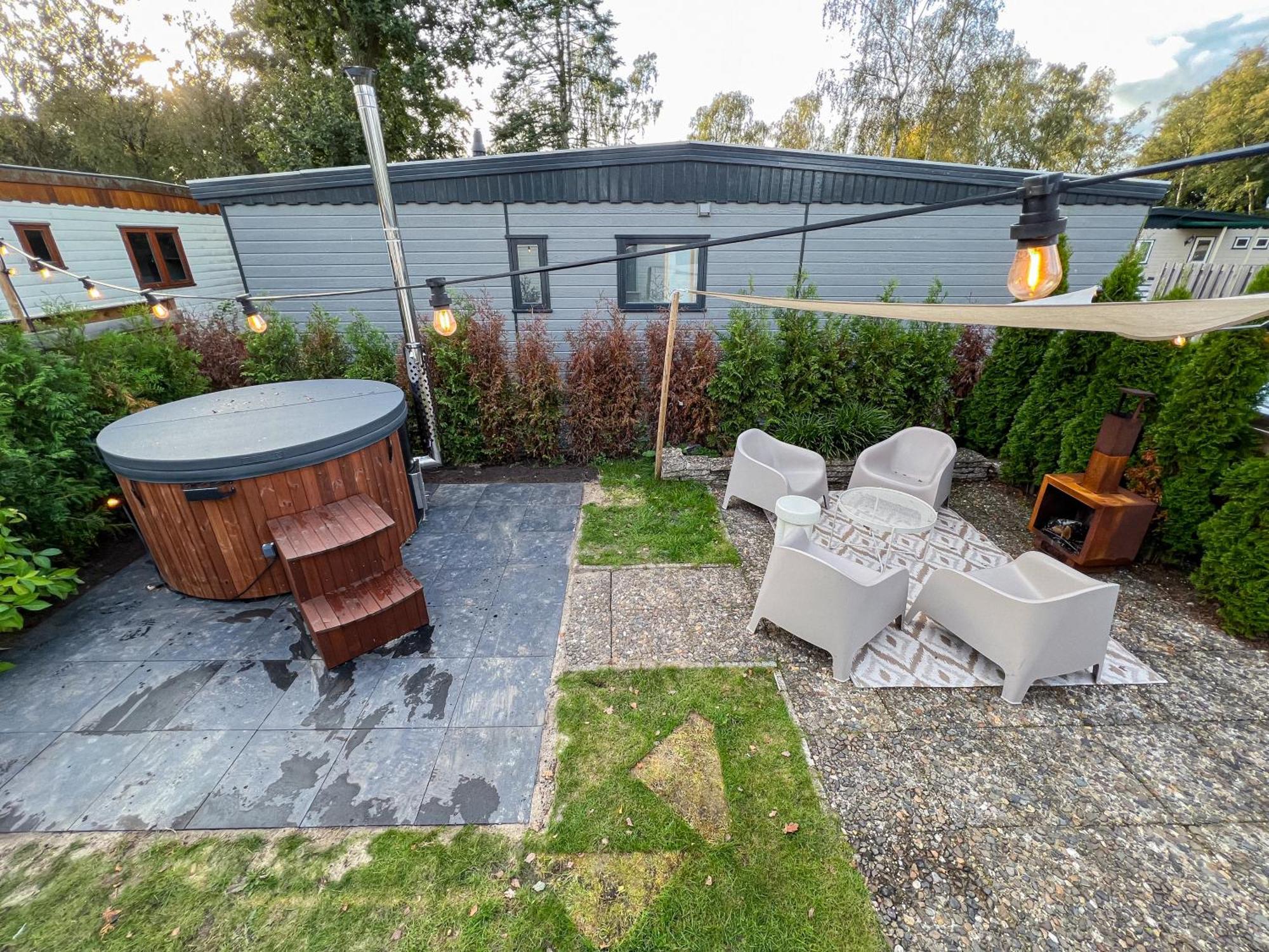 Bosrijk Chalet - Hottub - Veluwe 皮滕 外观 照片